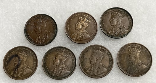 Canadian Cents - George V (7)