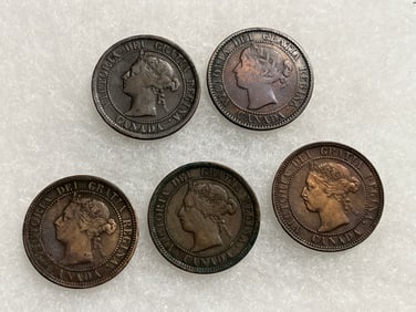 Canadian Cents - Victoria (5)