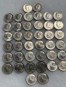 Kennedy Half Dollars (40)