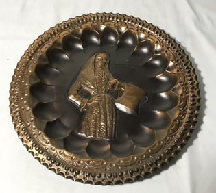Vintage Ricordo D Abruzzo Copper Plate
