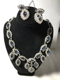 Matching Costume Necklace with Earrings