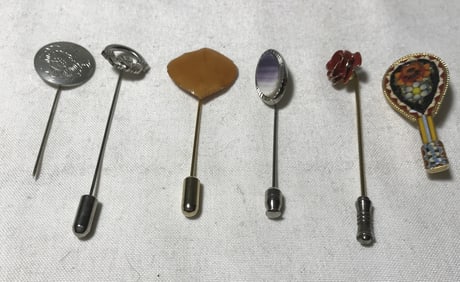 Stick Pin Collection (6 total)