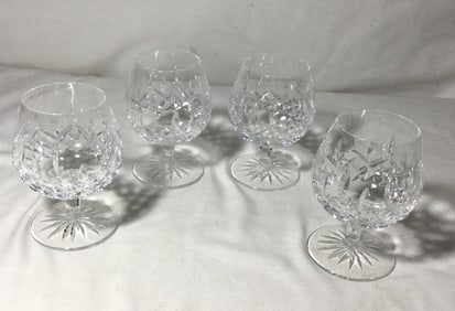 Waterford Crystal Brandy Glasses (set of 4)