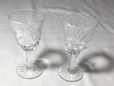 Waterford Crystal Lismore Pattern Liquor Glasses