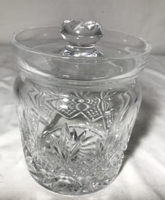 Waterford Lismore Biscuit Jar w/ Lid