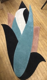 Floral Carpet - Great Irregular Shape!