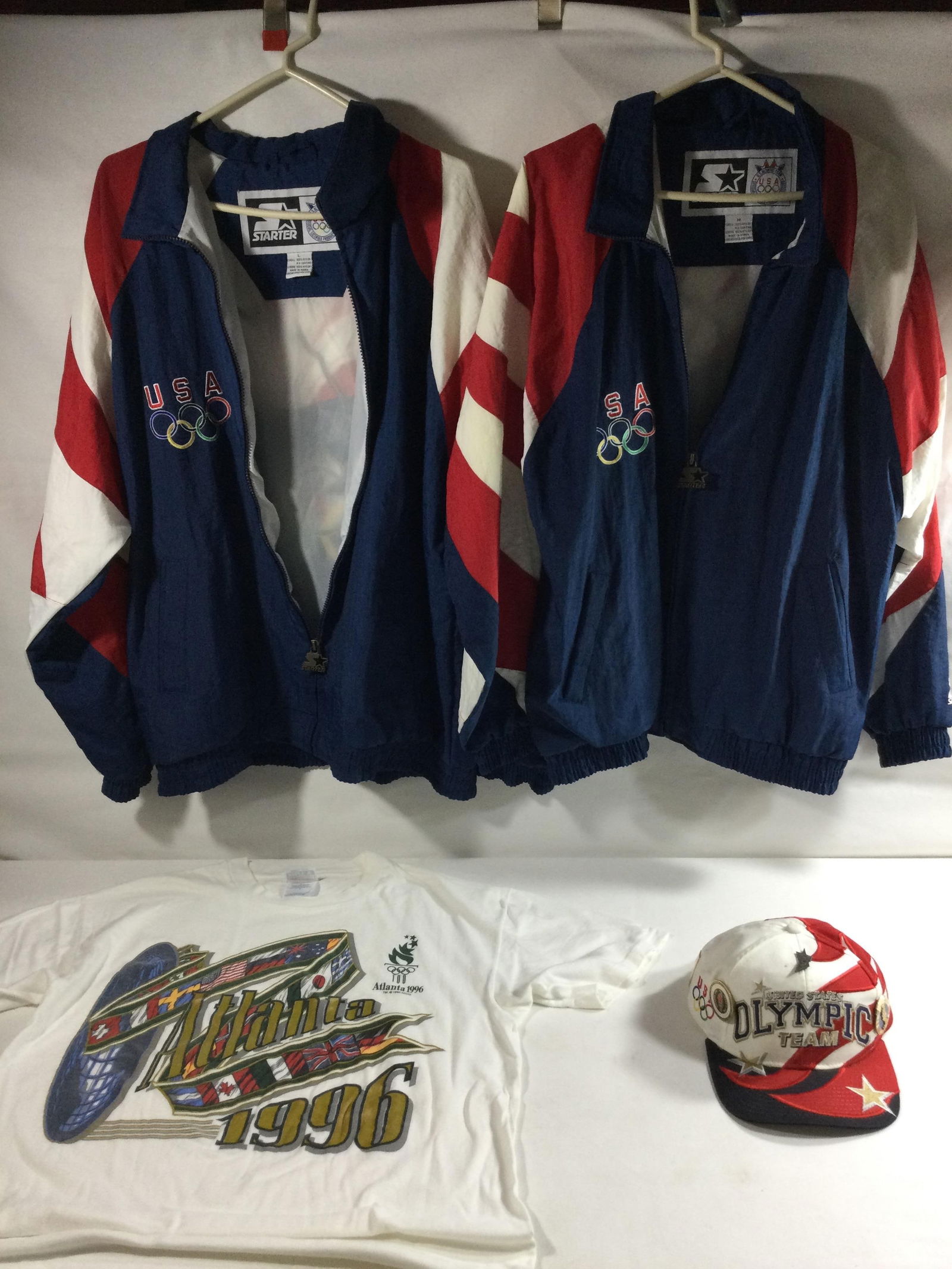 1996 US Olympic Team Starter Jackets, Hat & Shirt (1 of 9)