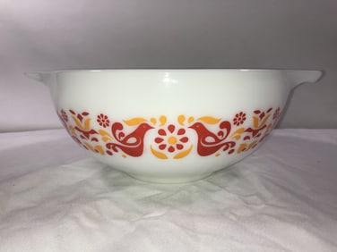 PYREX Friendship Bird Pattern Cinderella Bowl