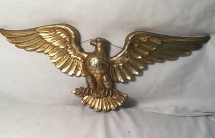 Vintage Syroco American Eagle Plaque