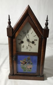 Antique 1870s EN Welch company Victorian mahogany