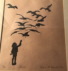 L.E. GULLS Signed by McDonald