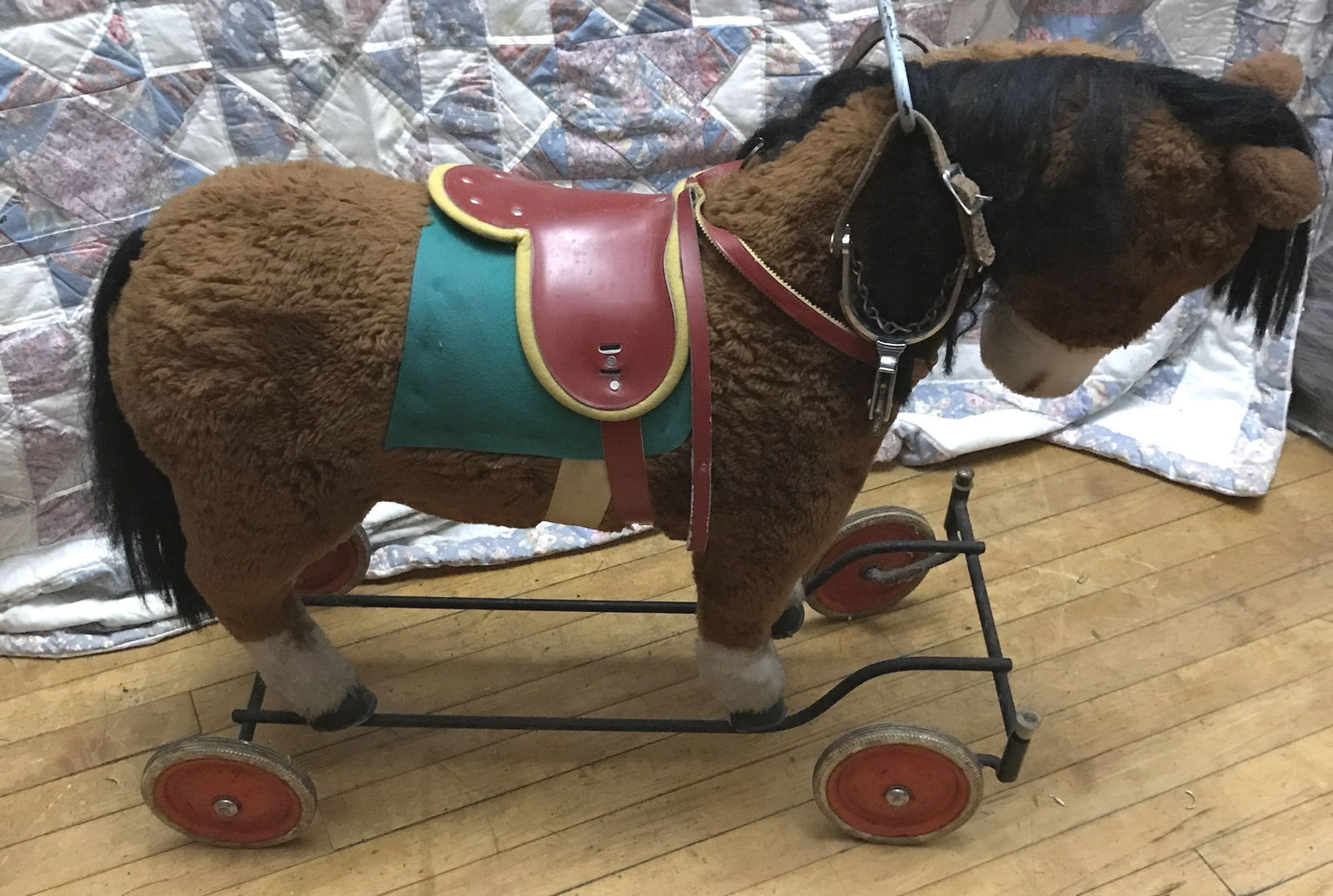 Steiff Horse on wheels シュタイフ ホースオンホイール