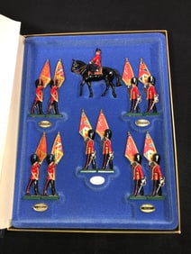 Britains Metal Toy Soldiers Trooping the Colour