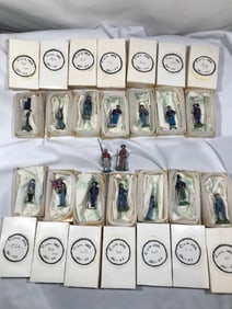 Vintage Painted Lead Civil War Soldiers (16)