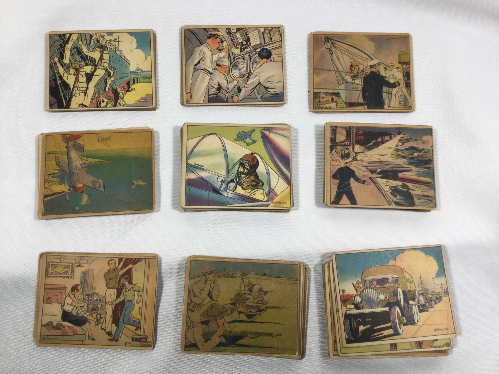 1941 Uncle Sam Gum Collector Cards (1 of 11)