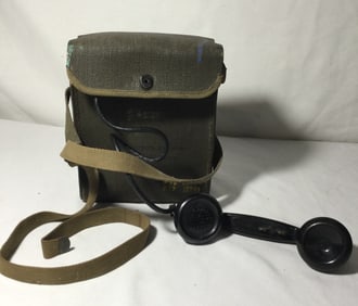 US Army signal Corps Field Phone