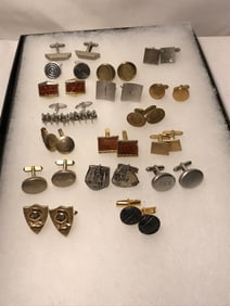 Cuff Link Collection (17 pair)