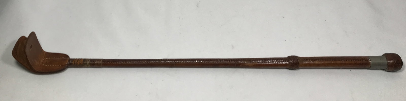 Vintage Riding Crop dated 1953-54: Leather, Measures 22 inches long
