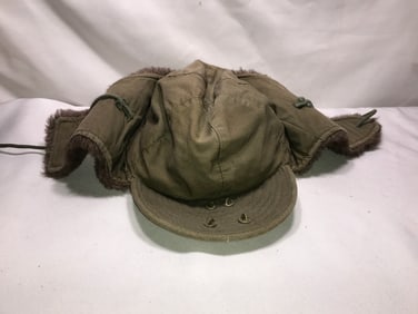 US Army Field Cap w/ Ear Flaps M1951