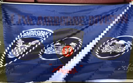 Airborne 11th Division ANGELS Flag