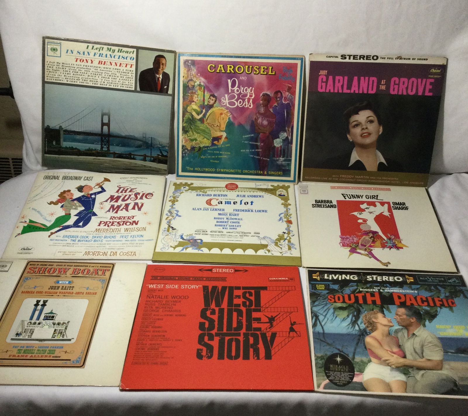 Collection of 13 albums with the names like Frank (1 of 5)