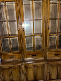 Danish Modern Hutch Cabinet
