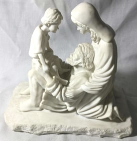 Loves Bond Christian Sculpture by Timothy Schmalz