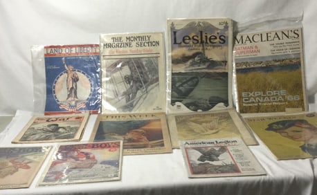 Vintage Weekly & Monthly Reading Magazines (11)