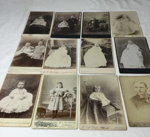 Vntage Black & White Pictures of Children