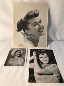 Debbie Reynolds Autographed Pictures (3)