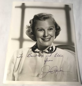 June Allyson Autographed Picture 8 x 10