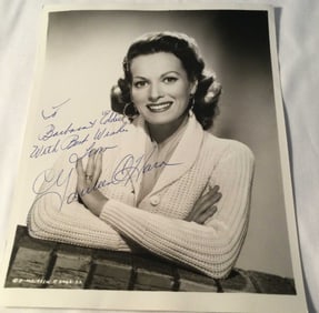 Maureen O'Hara Autographed Photo