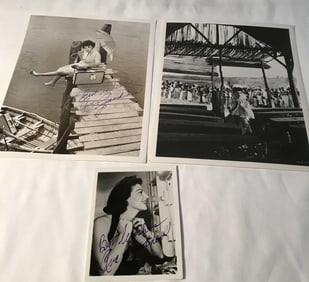 Ava Gardner Pictures -2 autographed