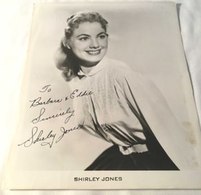 Shirley Jones Autographed picture, 8 x 10