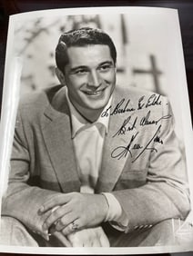 Perry Como Autographed Picture 8 x 10