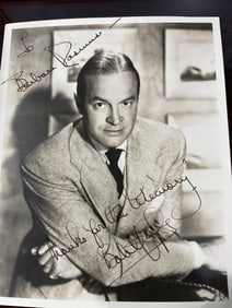 Bob Hope Autographed Picture, 8 x 10