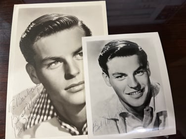 Robert Wagner Autographed Pictures (2)