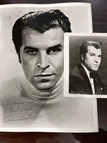 Fernando Lamas Autographed Pictures (2)