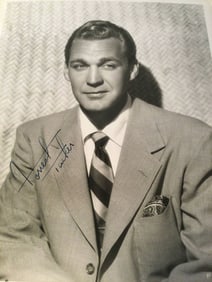Forrest Tucker Autographed Picture 8 x 10
