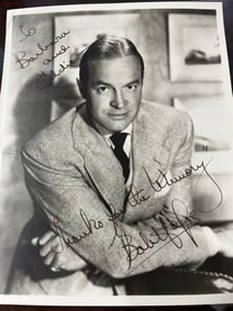 Bob Hope Signed 8 x 10 Photo