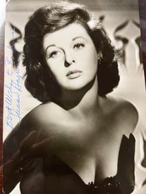 Autographed Photo of Susan Hayward