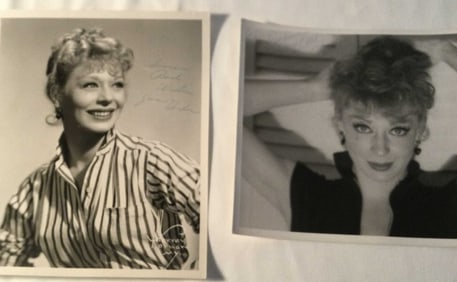 Gwen Verdon Autographed 8 x 10 Photos (2)