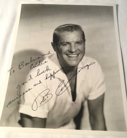 Bob Cummings Autographed 8 x 10 Photo