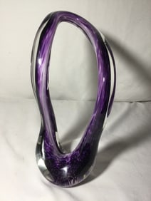Unique Shape Murano-style Art Glass