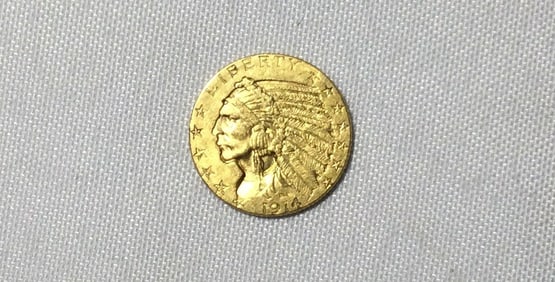 1914 Indian Head Half Eagle