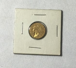 1926 Indian Head 2 1/2 Dollar Coin