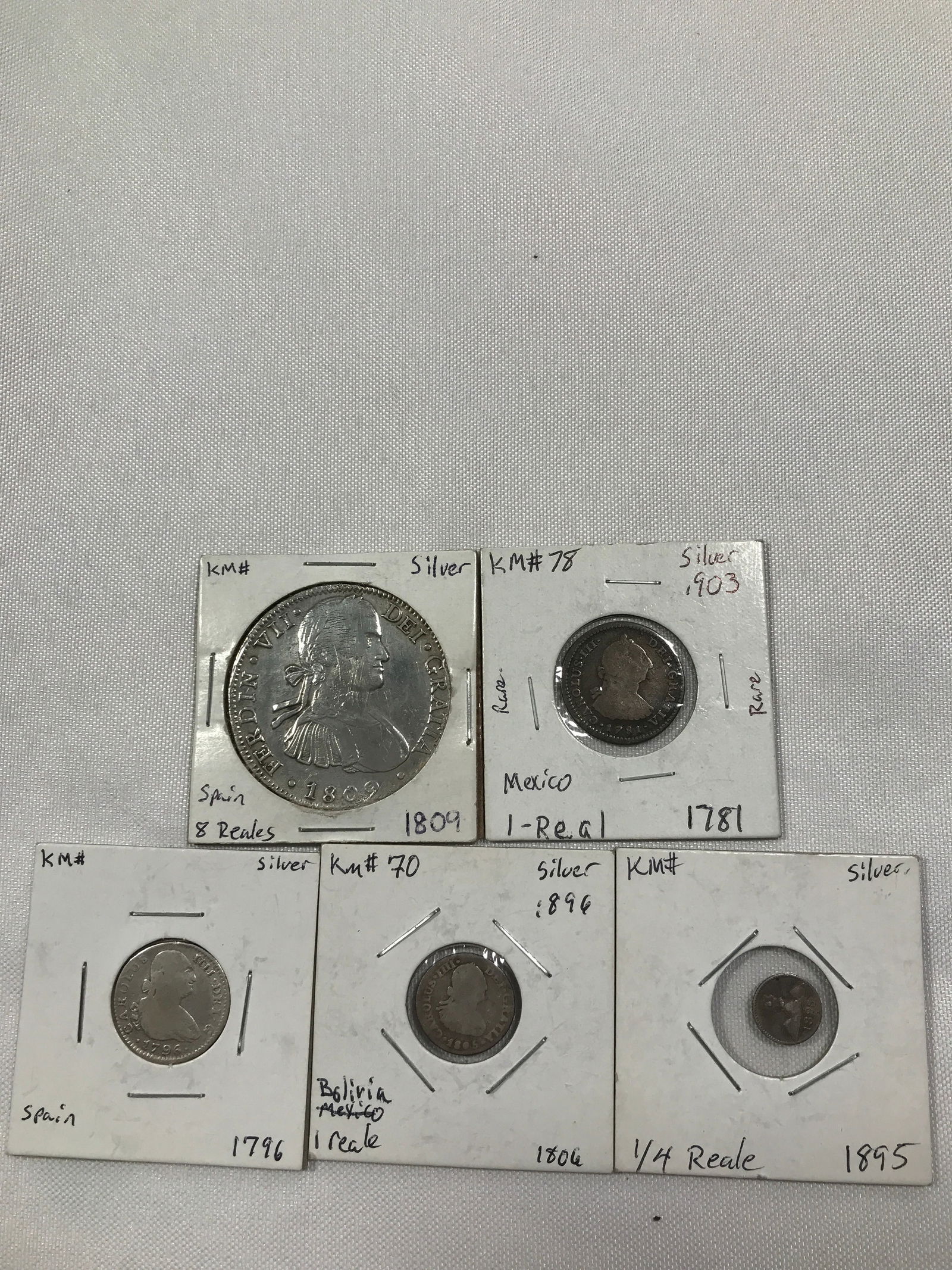Mexican & Guatemala Coin Collection (1 of 6)