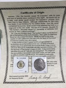 El Cazador Shipwreck Coins