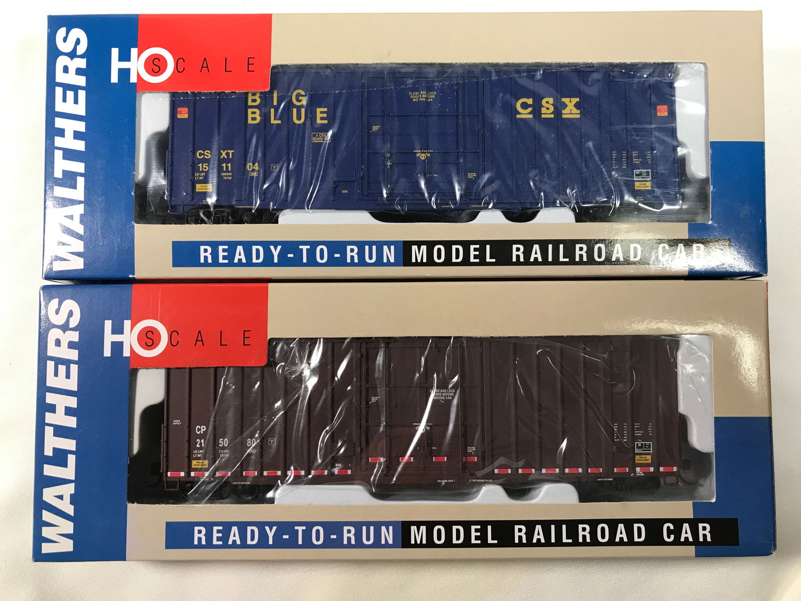 Walthers HO Scale Box Cars (2) new in box (1 of 4)