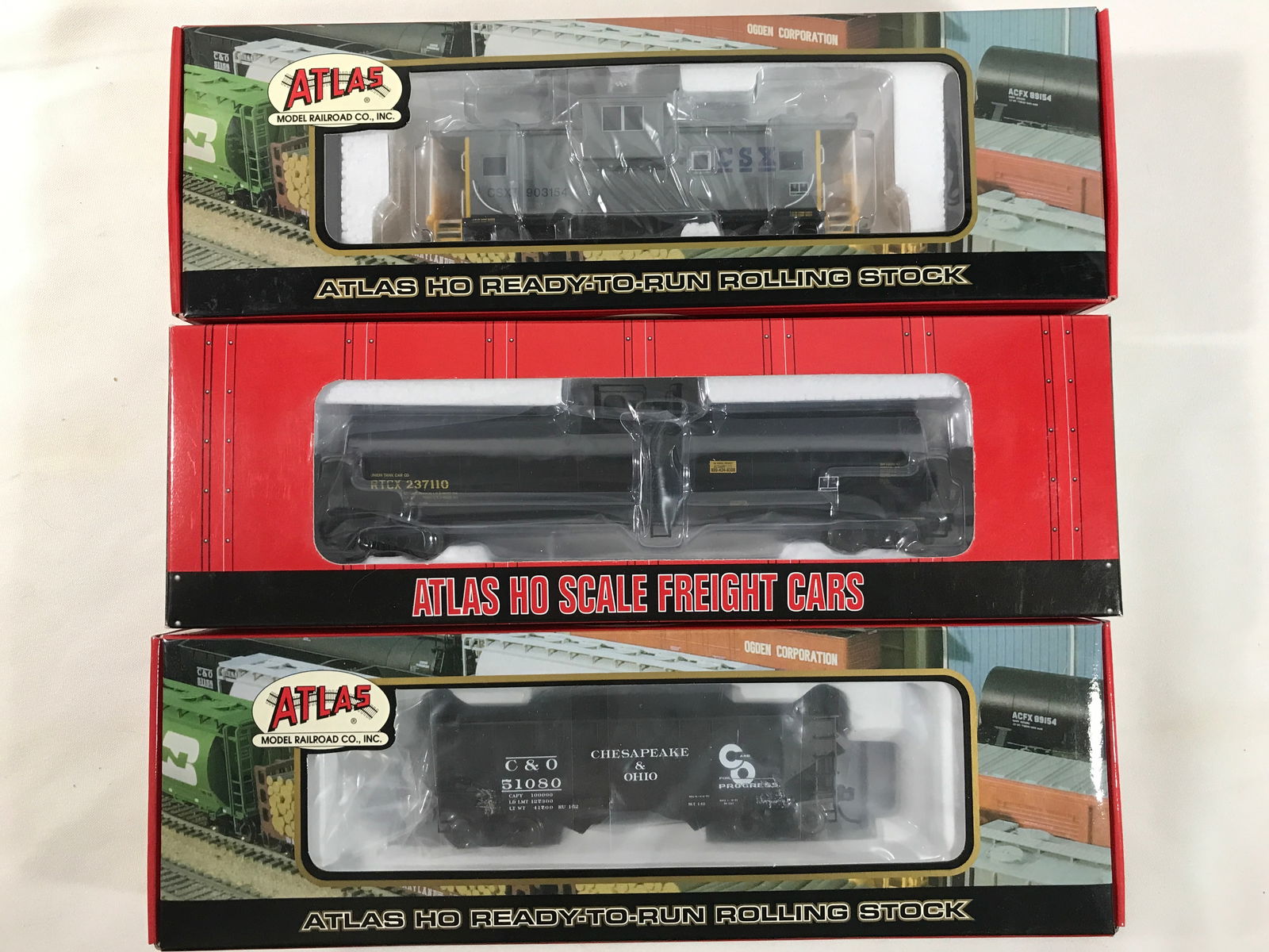 Atlas HO Scale Train Car Variety (3 total) (1 of 3)
